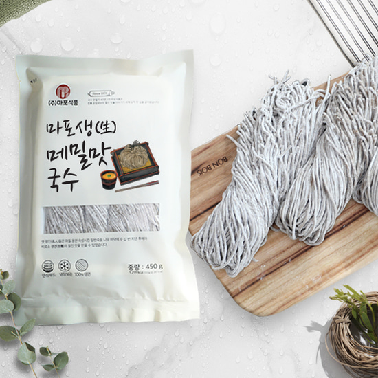 마포 생 메밀맛국수 450g (3인분)